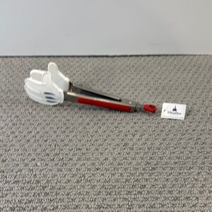 Mickey Mouse Hand Tongs with Red Handle